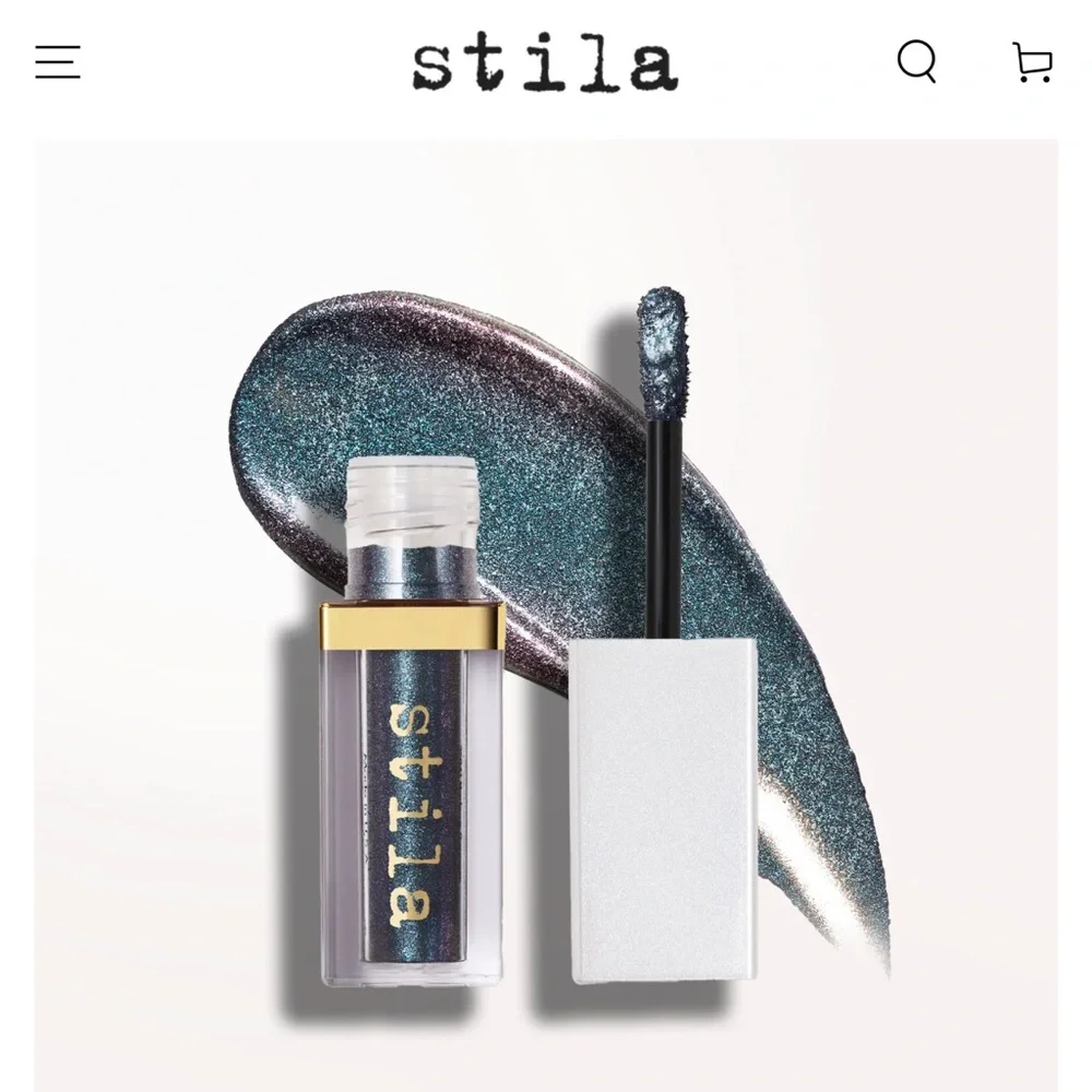 New! GLISTEN & GLOW LIQUID EYE SHADOW -waterfall